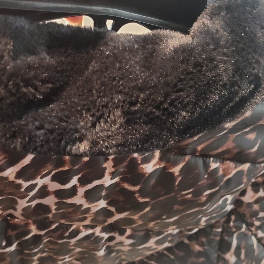 Vera Moda Puffer Jacket With Faux Fur - Picture 8 of 10